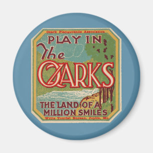 Spielen Sie im OZARKS Land eines Millionen Lächeln Magnet