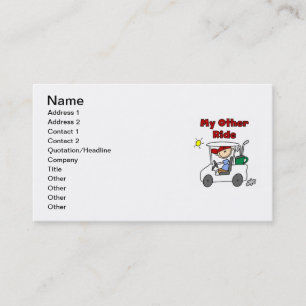 Spielen Sie meine andere Fahrt Golf Visitenkarte