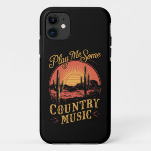 Spielen Sie mir ein bisschen Country Music Western Case-Mate iPhone Hülle