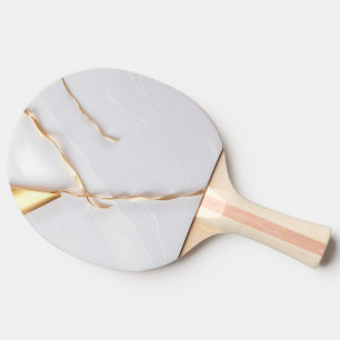 Spielen Sie mit dem Aquarellpingpongpaddel. Tischtennis Schläger