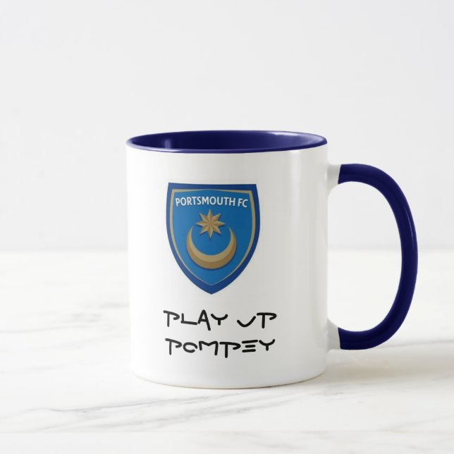 Spielen Sie oben Pompey Tasse (Rechts)