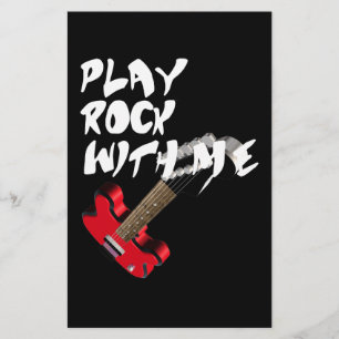Spielen Sie Rock mit mir Flyer