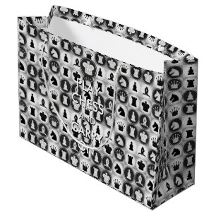 Spielen Sie Schach und machen Sie weiter Große Geschenktüte