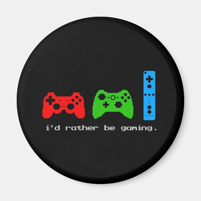 Spielen statt spielen magnet (Vorne)