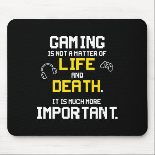 Spielen von Videospielen Spaß PC Console Gamer Gee Mousepad