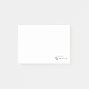 Spielen wir ein Spiel Post-it Klebezettel