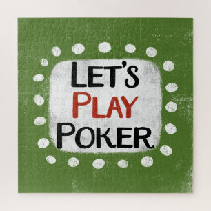 Spielen wir Poker Jigsaw Puzzle