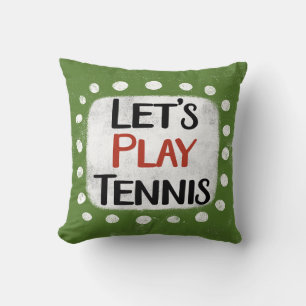 Spielen wir Tennis-Kissen Kissen