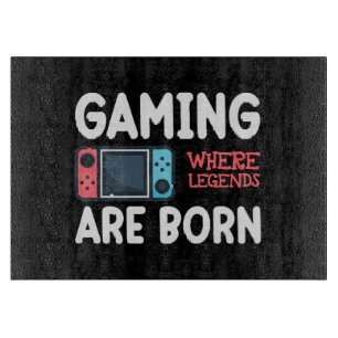 Spielen, wo Legenden geboren sind Schneidebrett