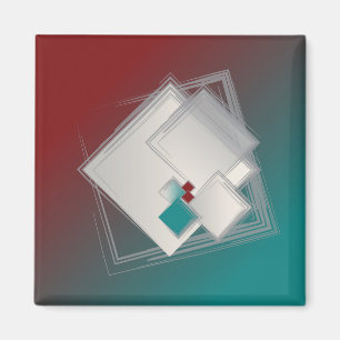 Spielende Fibonacci-Quadrate Magnet
