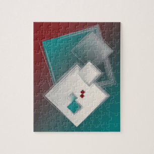 Spielende Fibonacci-Quadrate Puzzle