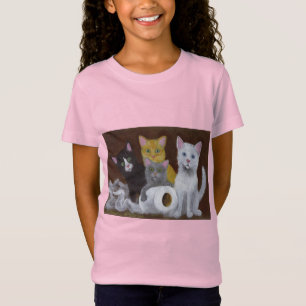 Spielende Kätzchen T-Shirt
