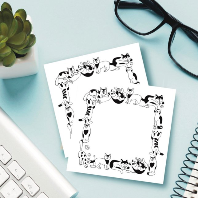 Spielende Katzen Post-it Klebezettel (Von Creator hochgeladen)