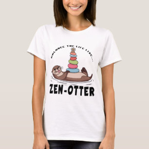Spielende Kunst - Zen Stone Balance T-Shirt