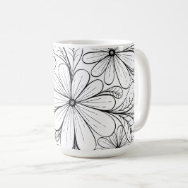 Spielende Petals-Tasse Kaffeetasse
