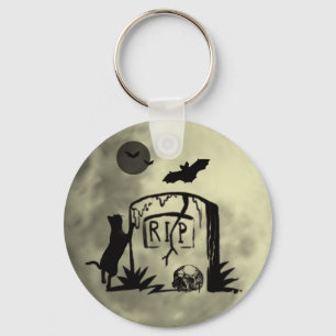 Spielende Schlüsselkette für schwarze Katzen Schlüsselanhänger