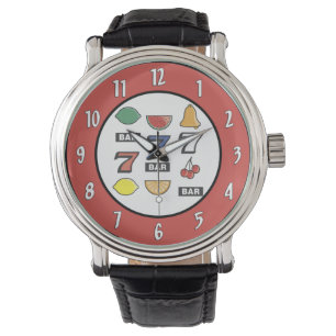 Spielende Spielautomat-Uhr Armbanduhr