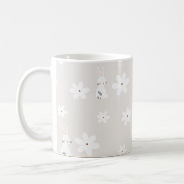 Spielende Tasse von Sonne und Blumen (Links)