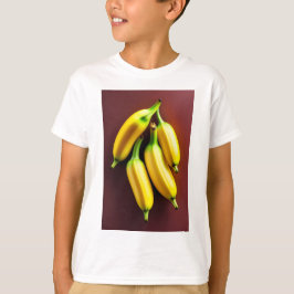 Spielender Banana Art Kids-T - Shirt