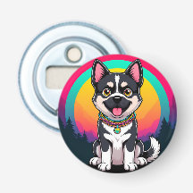 Spielender Cartoon Dog