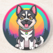 Spielender Cartoon Dog