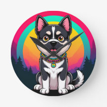 Spielender Cartoon Dog