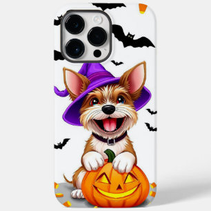 Spielender Hund im Cartoon Case-Mate iPhone 14 Pro Max Hülle