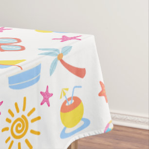 Spielender Sommer Tischdecke