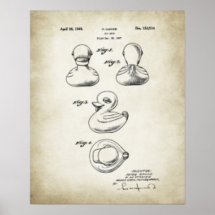 Spielentenpatent Poster