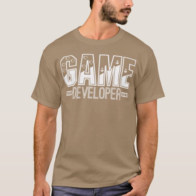 Spielentwickler Programmierer Coder Spiel Coding g T-Shirt (Vorderseite)