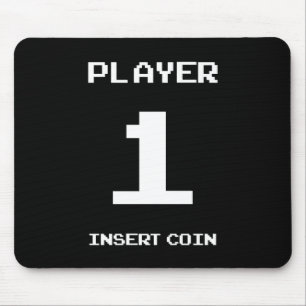 Spieler 1 Gamer-Design Mousepad