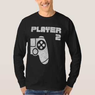 Spieler 1 Spieler 2 Gamer Matching Brothers Friend T-Shirt