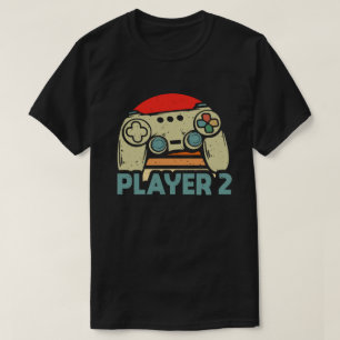 Spieler 1 Spieler 2 Spiele-Paar T-Shirt