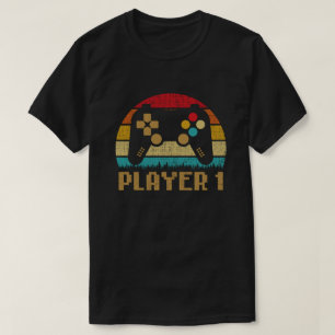 Spieler 1 Spieler 2 Spiele-Paar T-Shirt