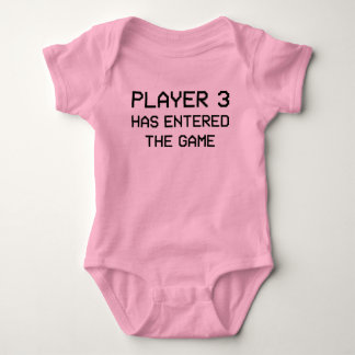 Spieler 3 ist in das Spiel eingetreten Baby Strampler