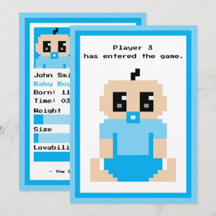 Spieler 3 startete die Ankündigung des Game Baby B