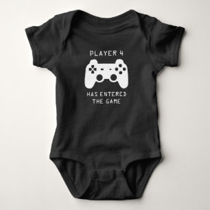 Spieler 4 hat das Spiel betreten Baby Strampler