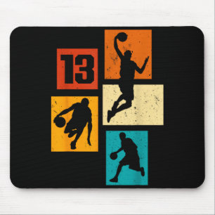 Spieler Basketball 13. Alt 13 Basketball Jahre Spa Mousepad