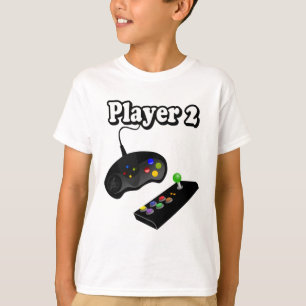 Spieler des Gamer-  2% pipe% personifizieren T-Shirt