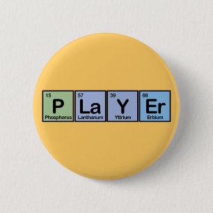 Spieler gemacht von den Elementen Button