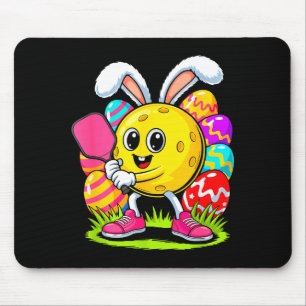Spieler Osterhase bunte Schokoladeneier Mousepad