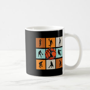 Spieler-Silhouetten Grafik Art Kaffeetasse