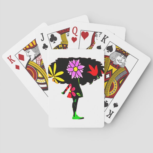 Spieler spielen Karten Spielkarten (Rückseite)