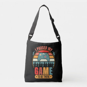Spieler-Stimmung Retro-Design Umhängetaschen Tragetaschen Mit Langen Trägern