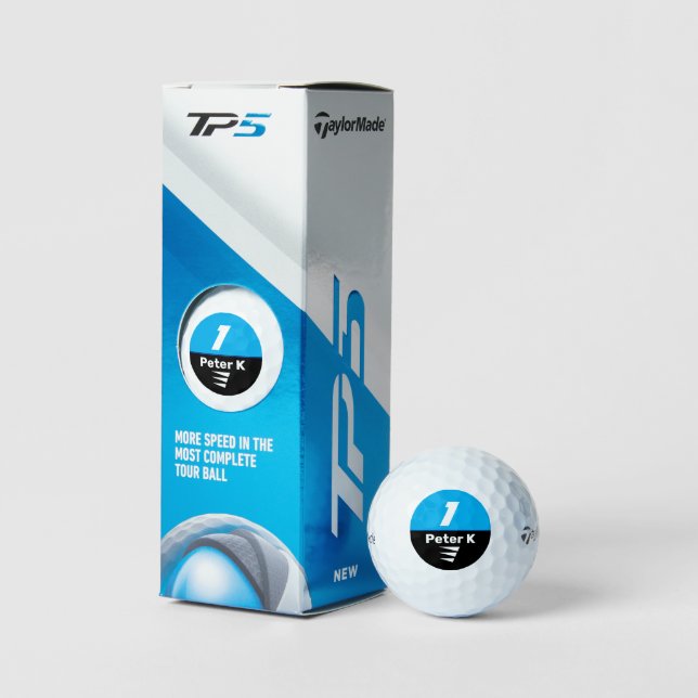 Spielerball mit seinem Namen Golfball (Äußeres Gebäude)