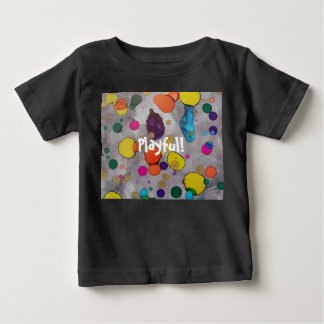 Spielerisch farbenfroh und kuschelig gestaltet! baby t-shirt