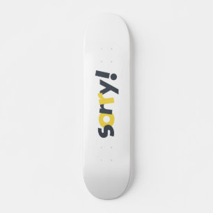 Spielerisch, lebendig, kühl, modern gestaltet von  skateboard