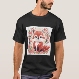 Spielerisch und elegant unsere roten Panda und Kir T-Shirt
