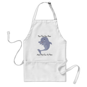 Spielerische Dolphin-Schürze Schürze