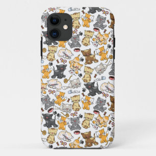 Spielerische Katzen Case-Mate iPhone Hülle